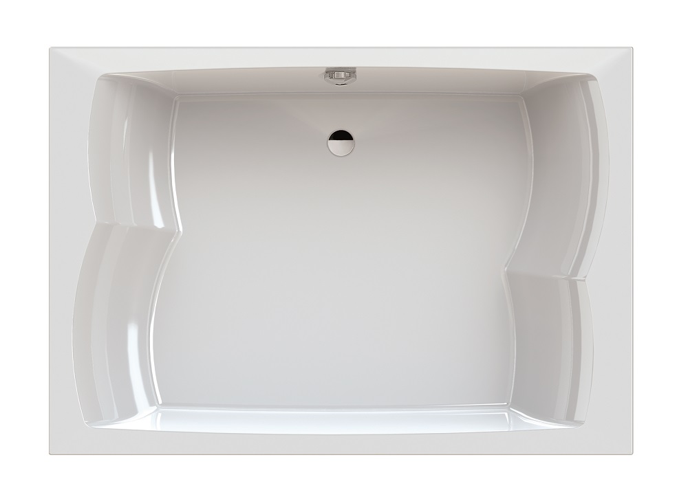 Hoesch Largo Rechteckige Badewanne 200x140 cm weiß 3692.010