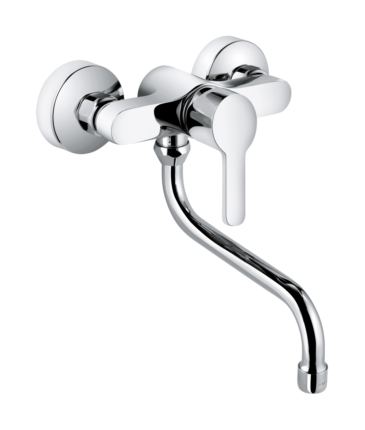 Kludi Logo Neo Küchenarmatur Wandmontage chrom 379240575