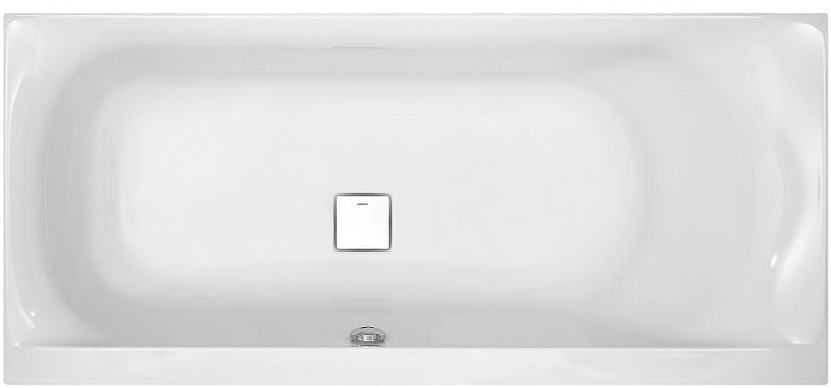 Hoesch Thasos Rechteckige Badewanne 180x80 cm weiß 3741.010