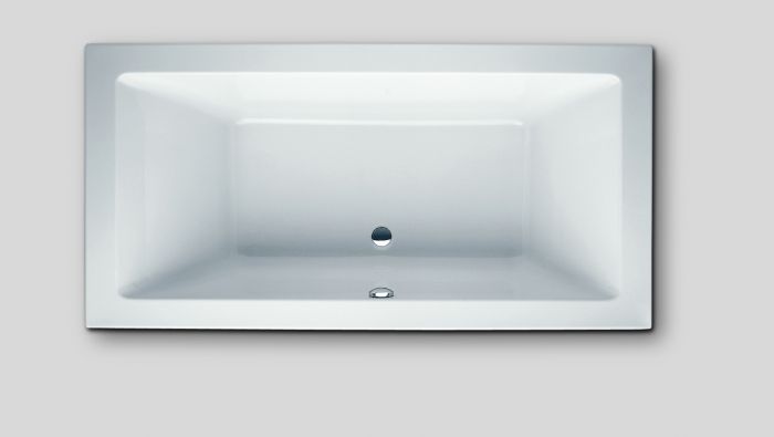 Hoesch Scelta Rechteckige Badewanne 190x80 cm weiß 3670.010