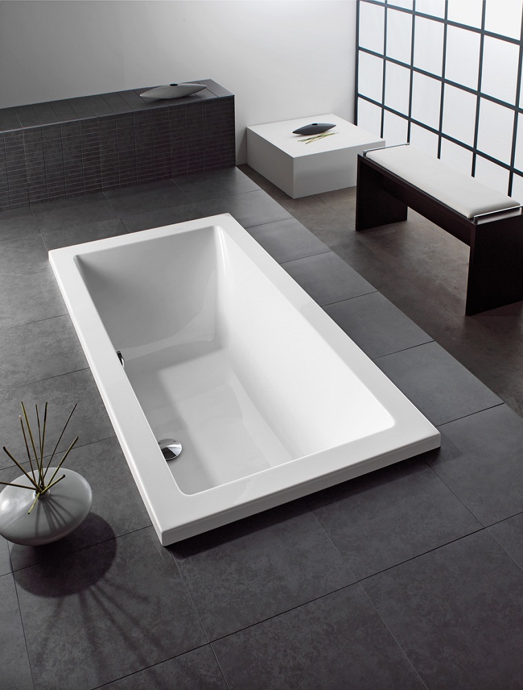 Hoesch Scelta Rechteckige Badewanne 180x80 cm weiß 3669.010