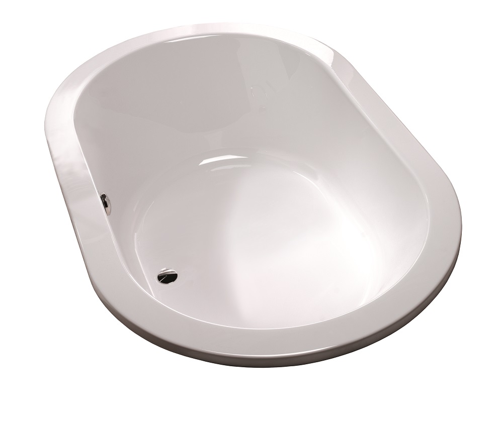 Hoesch Scelta Ovale Badewanne 190x120 cm oval weiß 3679.010