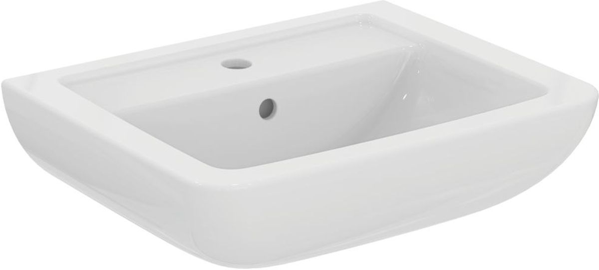 Ideal Standard Eurovit Waschbecken 55x44 cm rechteckig Klassisch weiß K284701