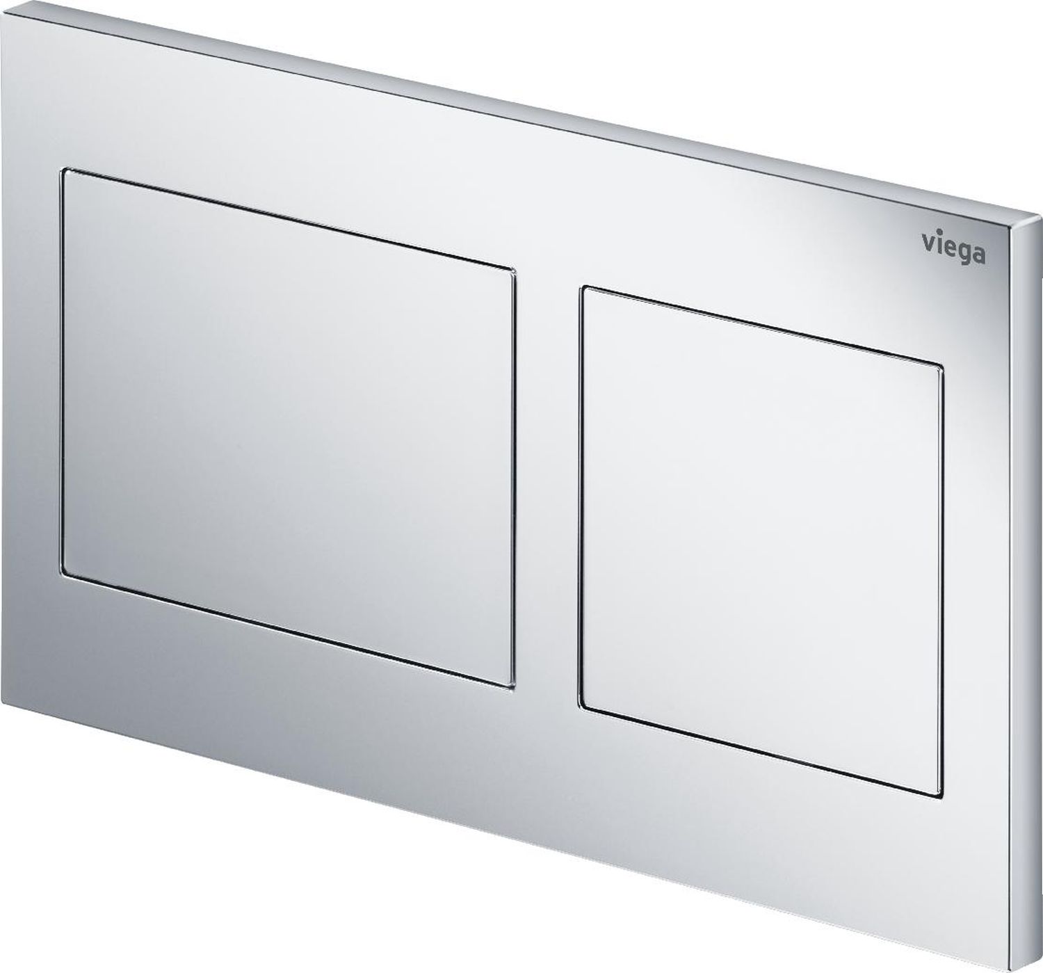 Viega Visign Betätigungsplatte für Toilette glänzender Chrom 773236