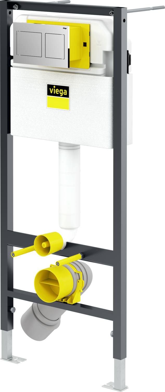 Viega Prevista Dry Unterputzrahmen in der hängenden Schüssel 792596