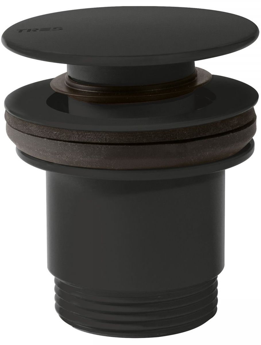 Tres Waschbeckenstöpsel schwarz 242.840.01.NM