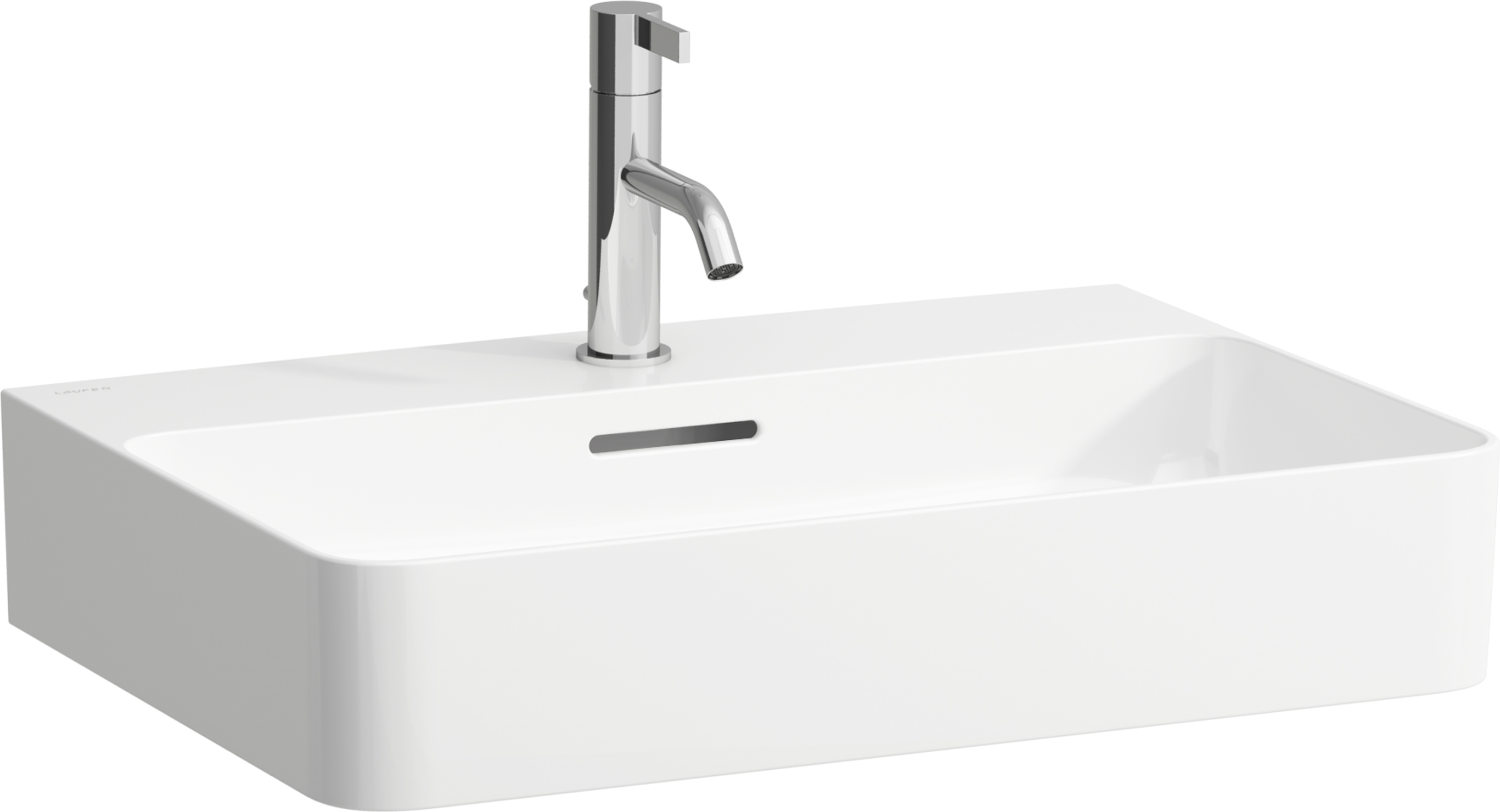 Laufen Val Waschbecken 60x42 cm rechteckig Klassisch-Aufsatzwaschbecken weiß H8102830001041