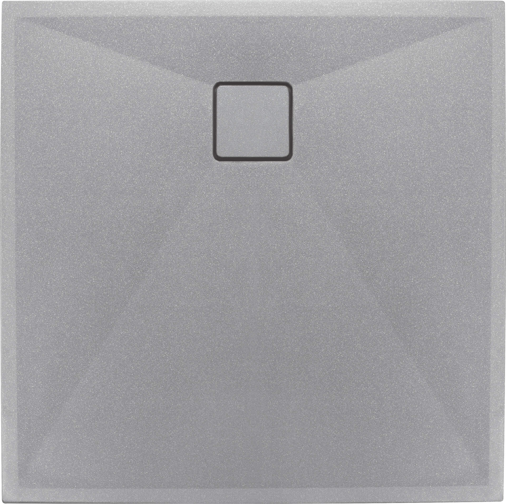 Deante Correo Quadratische Duschwanne 90x90 cm grau KQR_S41B