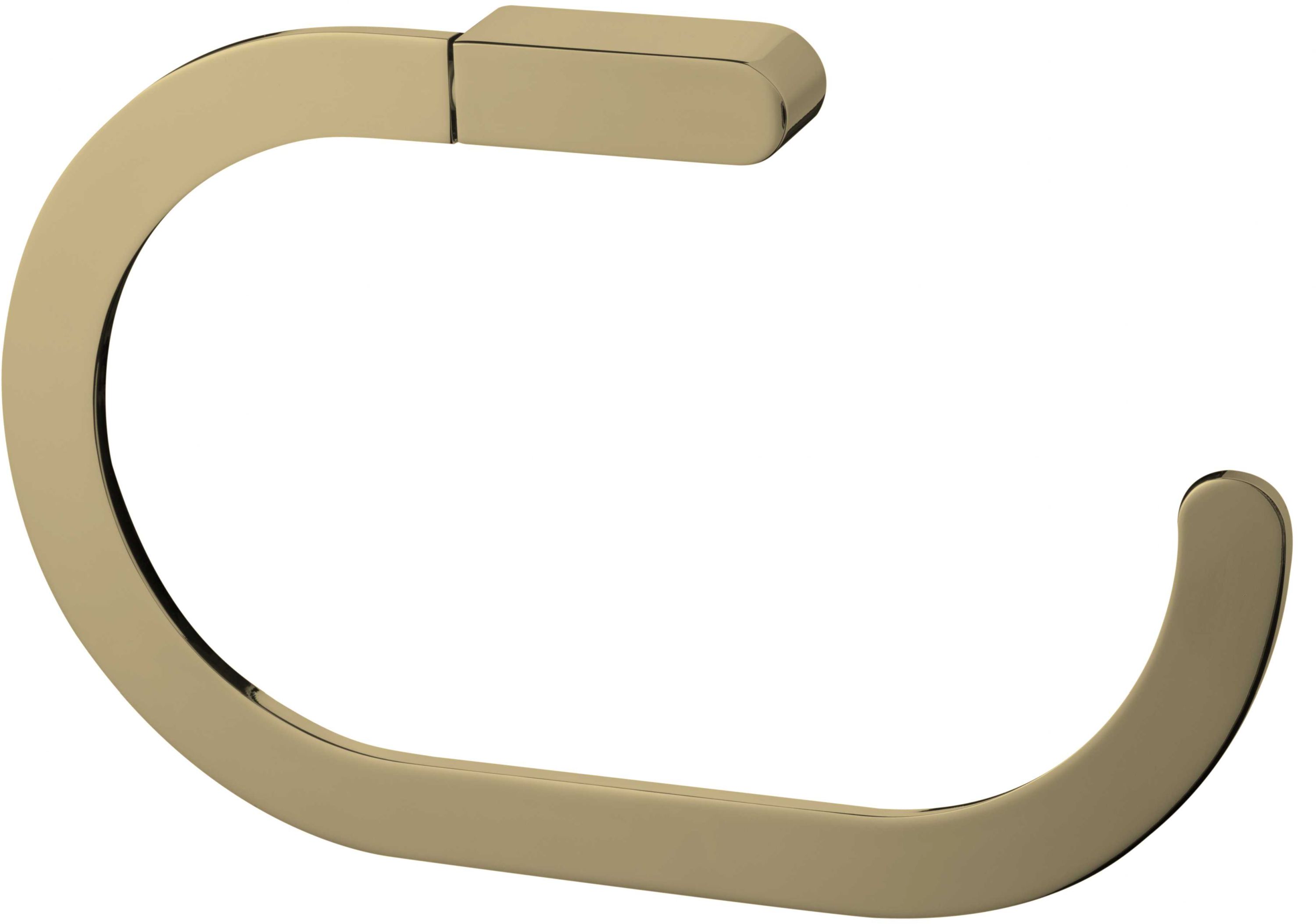 BISK Nature Handtuchhalter gold 07951