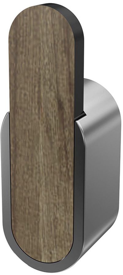 BISK Bergen Handtuchhalter chrom-holz 07062