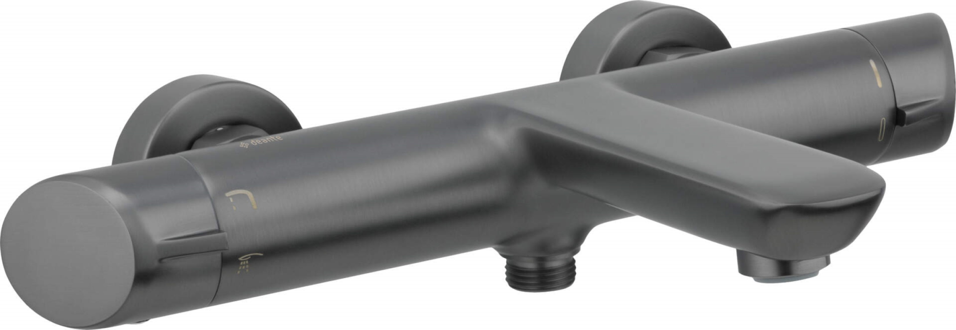 Deante Arnika Badewannen- und Duscharmatur Wandmontage graphit BQA_D10M