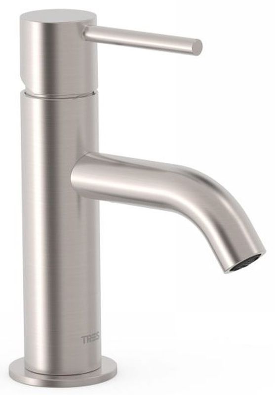 Tres Study Exclusive Waschtischarmatur Stehend stahl 26290301AC