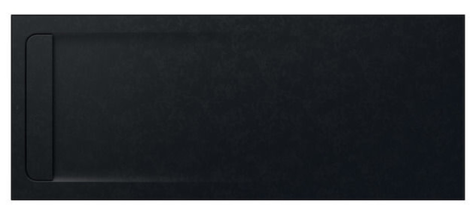 Roca Aquos Rechteckige Duschwanne mit Siphon 200x80 cm schwarz AP6017D032001400