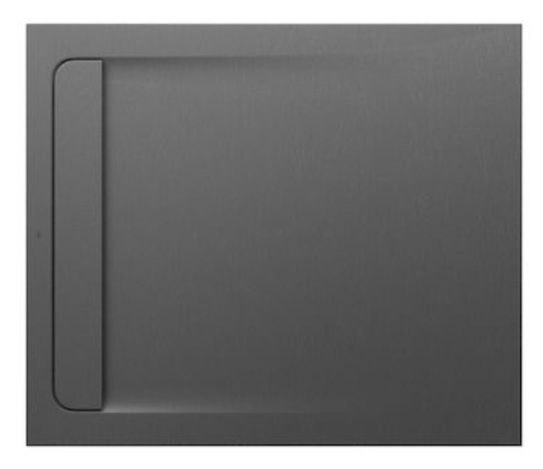 Roca Aquos Rechteckige Duschwanne mit Siphon 100x90 cm grau AP6013E838401200