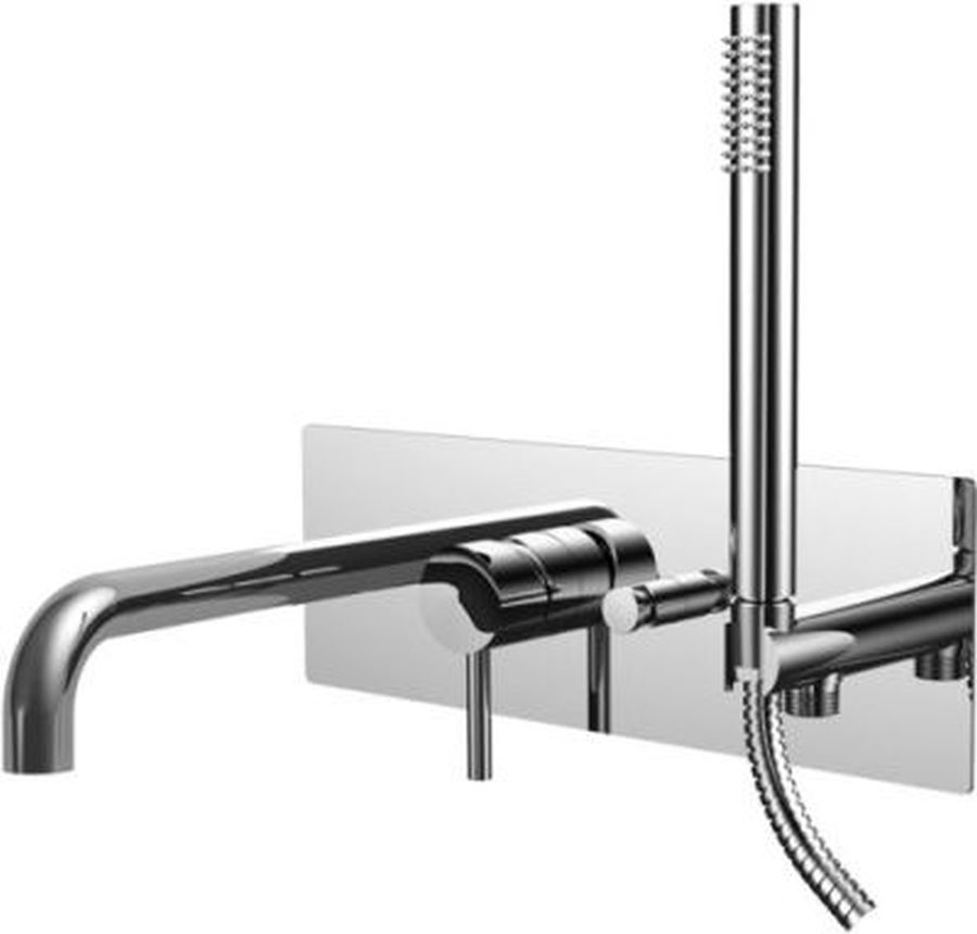 Paffoni Light badewannen- und duscharmatur Unterputz chrom LIG001CR