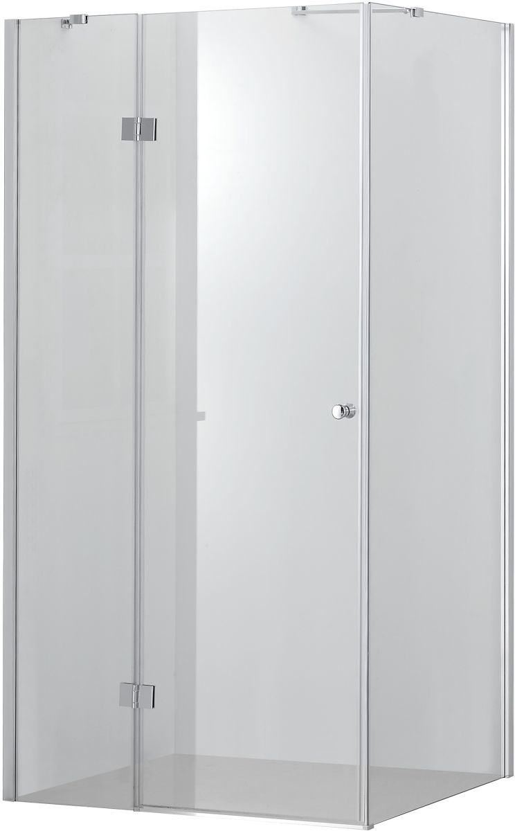 Hagser Gisa Dusche 80x80 cm quadratisch chrom Glanz/durchsichtiges Glas HGR10000020