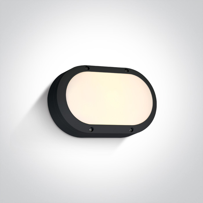 One Light Kentro Außenwandleuchte 1x10 W weiß-schwarz 67442B/B/W