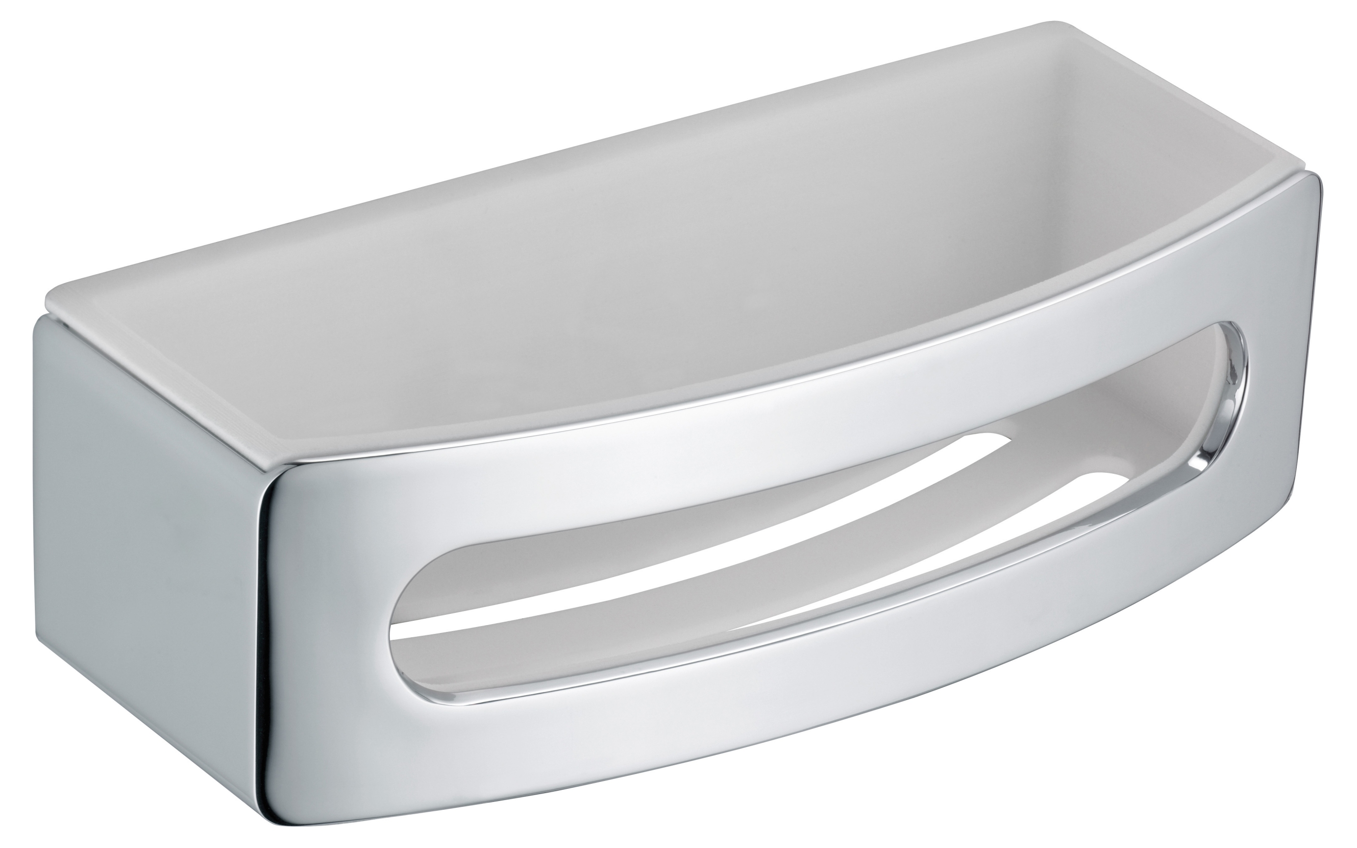 Keuco Elegance Badezimmerkorb chrom-weiß 11658010000