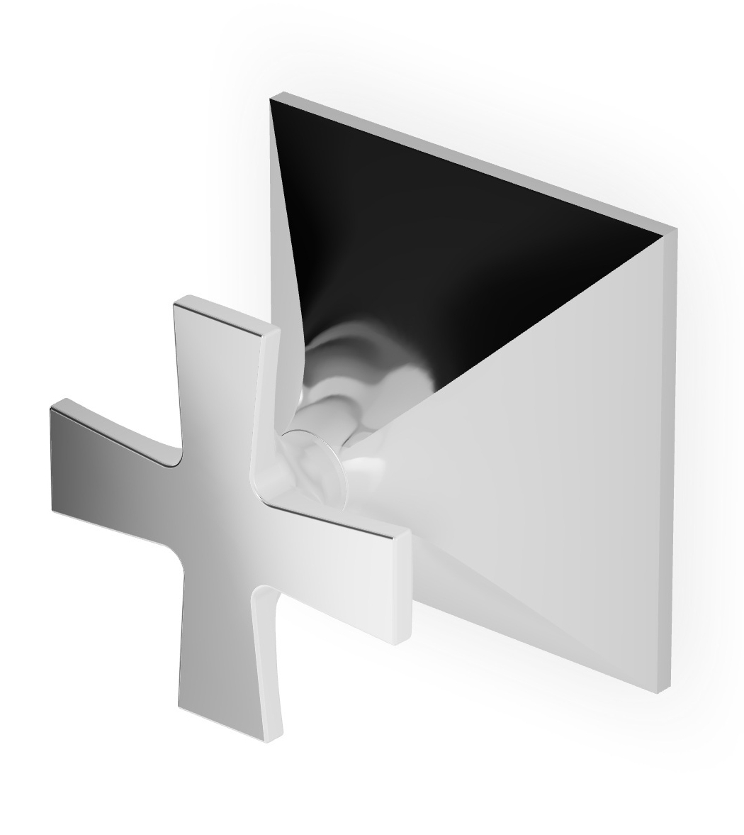 Zucchetti Bellagio Außenelement des Unterputzventils ZB1729