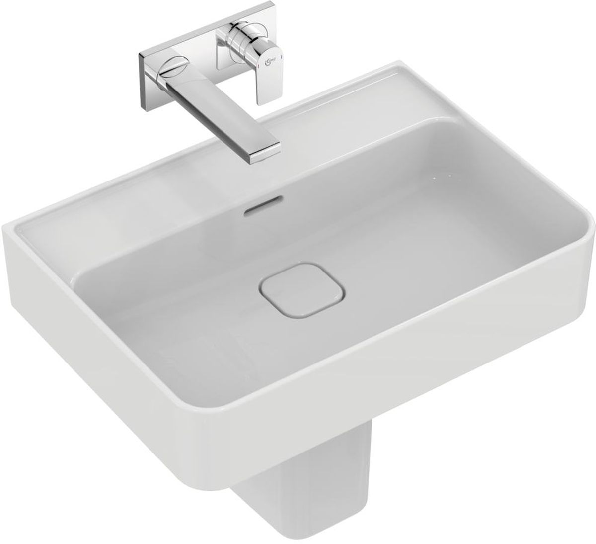 Ideal Standard Strada II Waschbecken 60x43 cm rechteckig Klassisch-Möbel weiß T363801