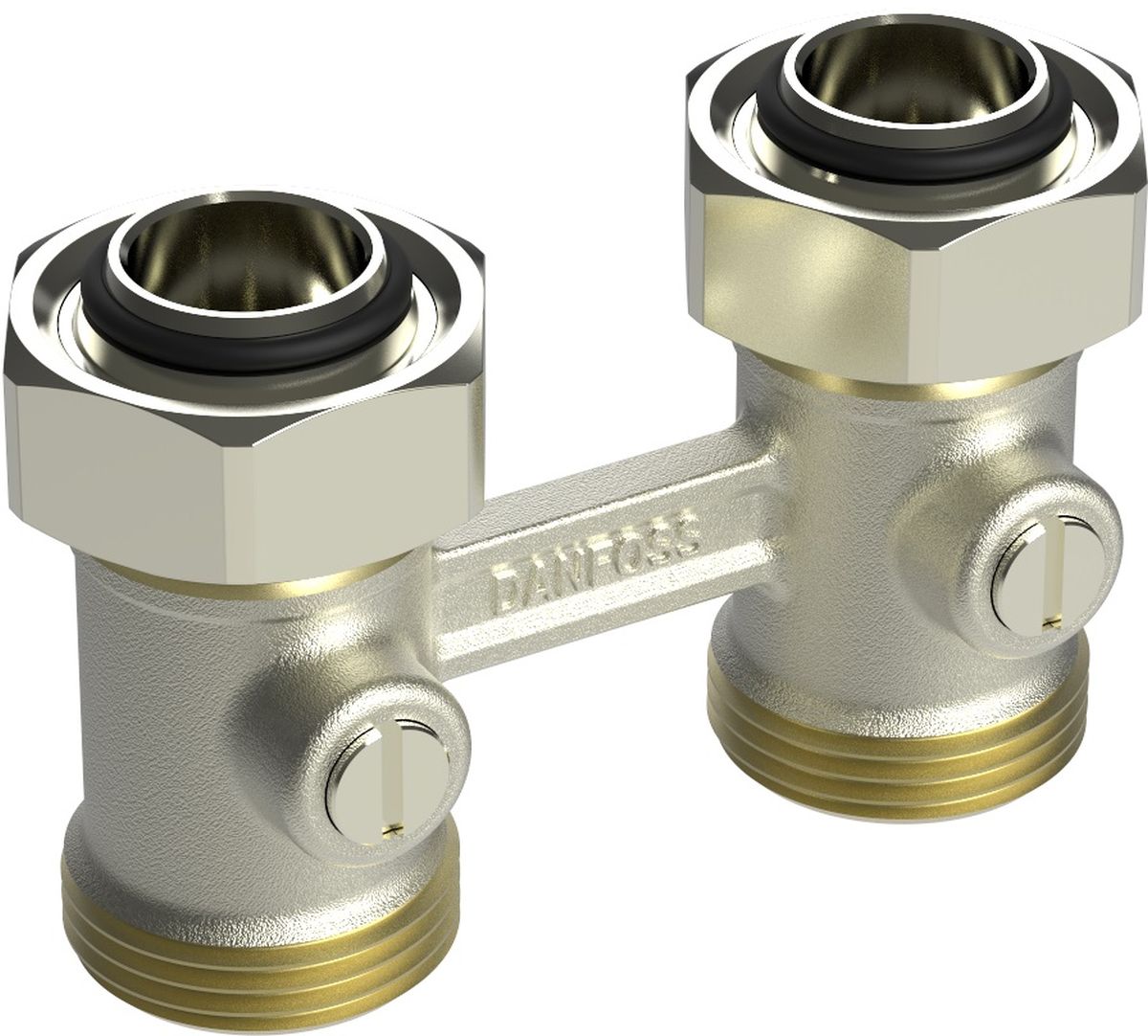 Danfoss RLV Gerades Ventil nickel 003L0391