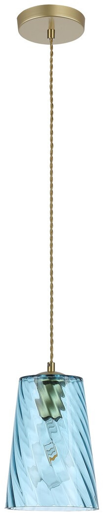 Rabalux Azurine Pendelleuchte 1x40 W gold-blau 5226