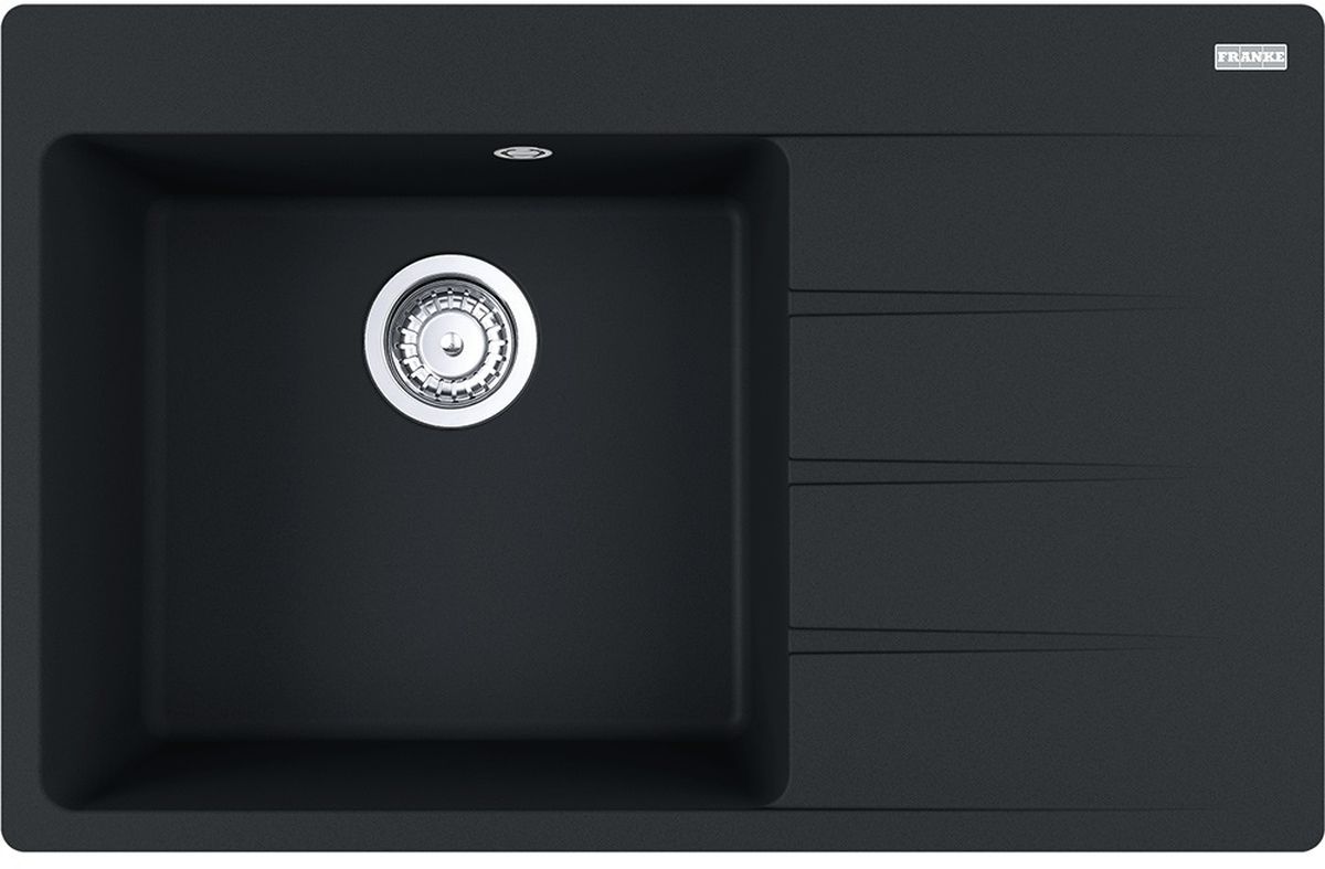 Franke Centro granitspüle 78x50 cm schwarz 114.0633.145