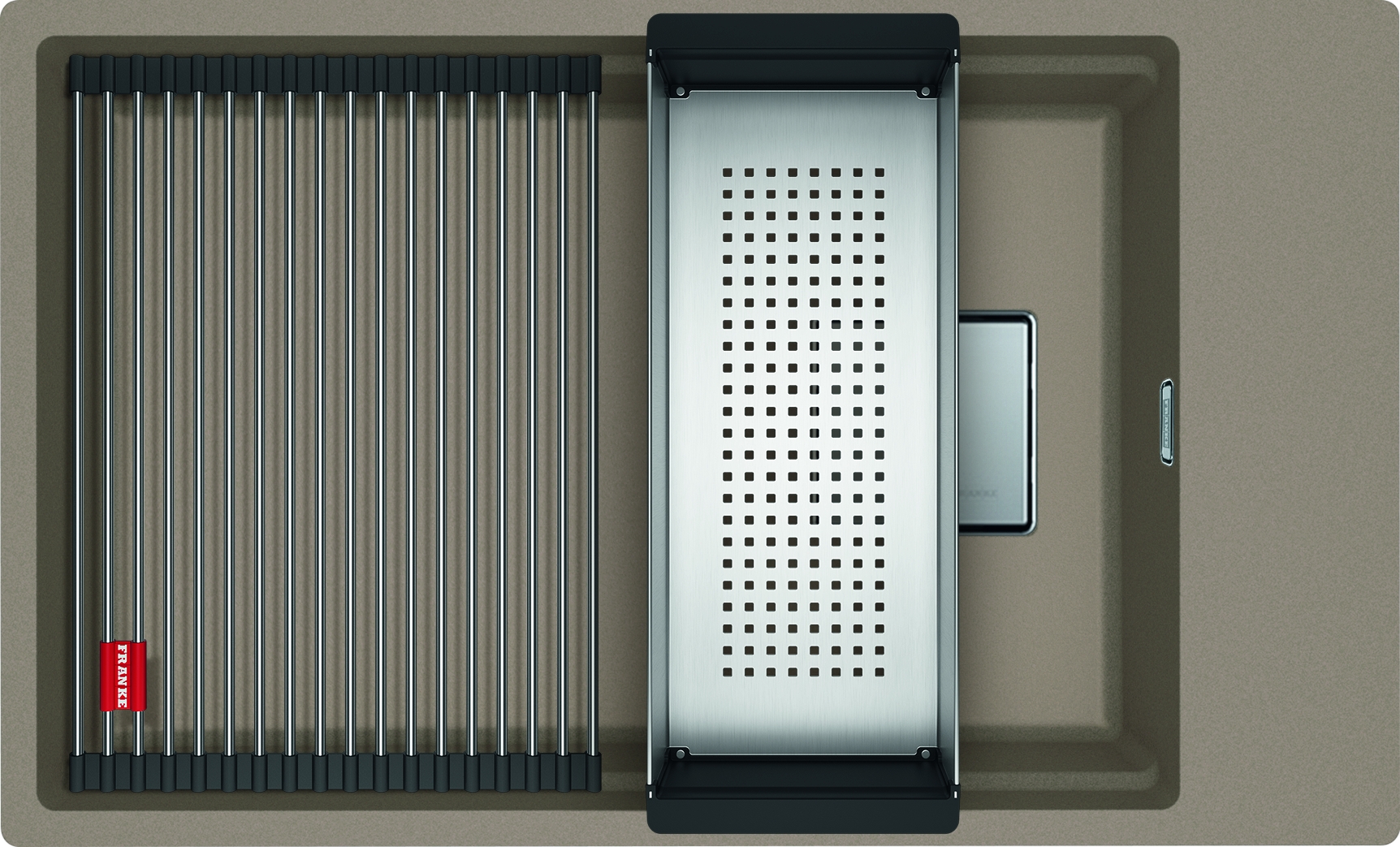 Franke Kanon granitspüle 62x42 cm braun 125.0528.621