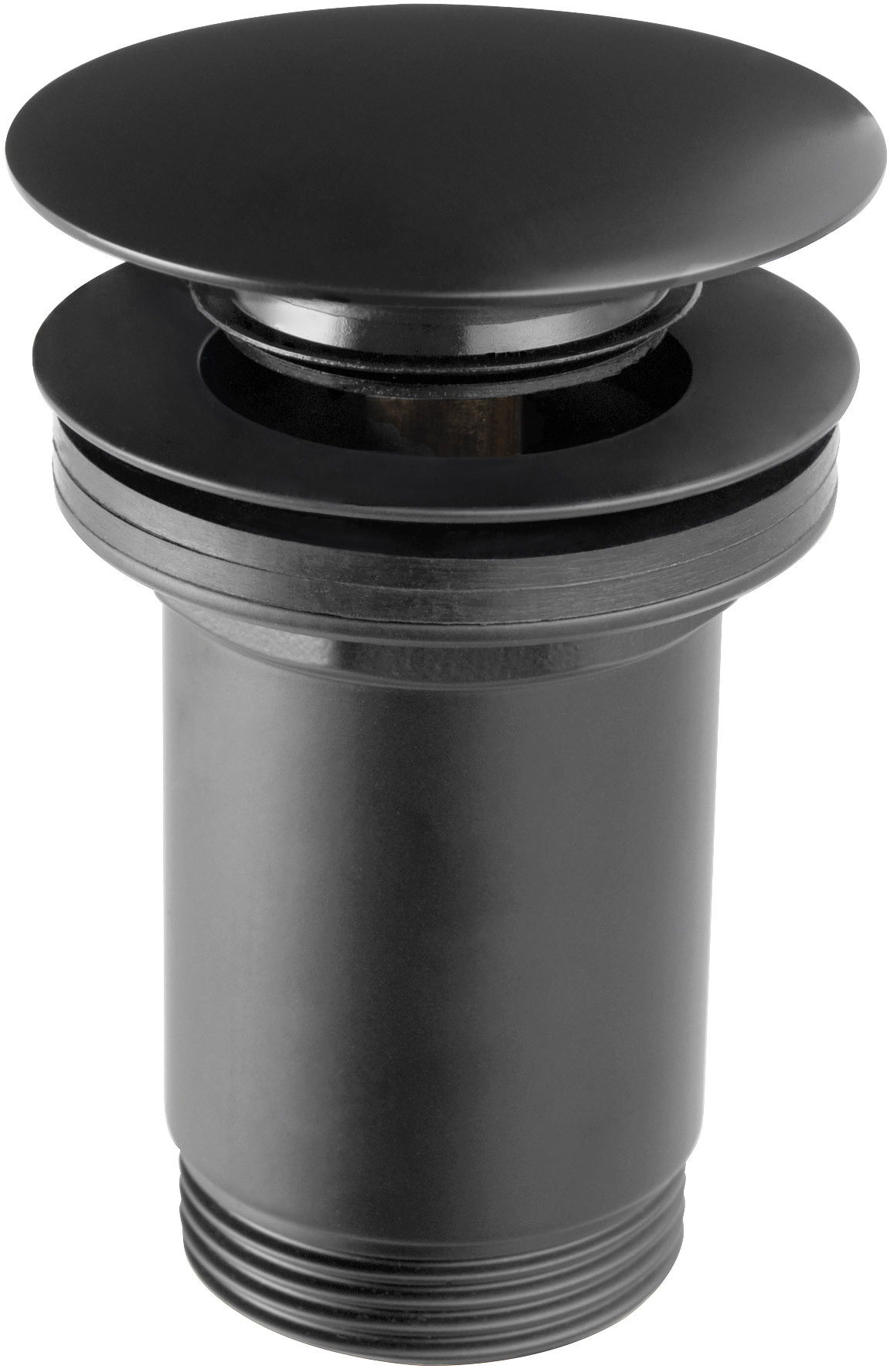 Ferro Rotondo Waschbeckenstöpsel schwarz S285B-BL-B