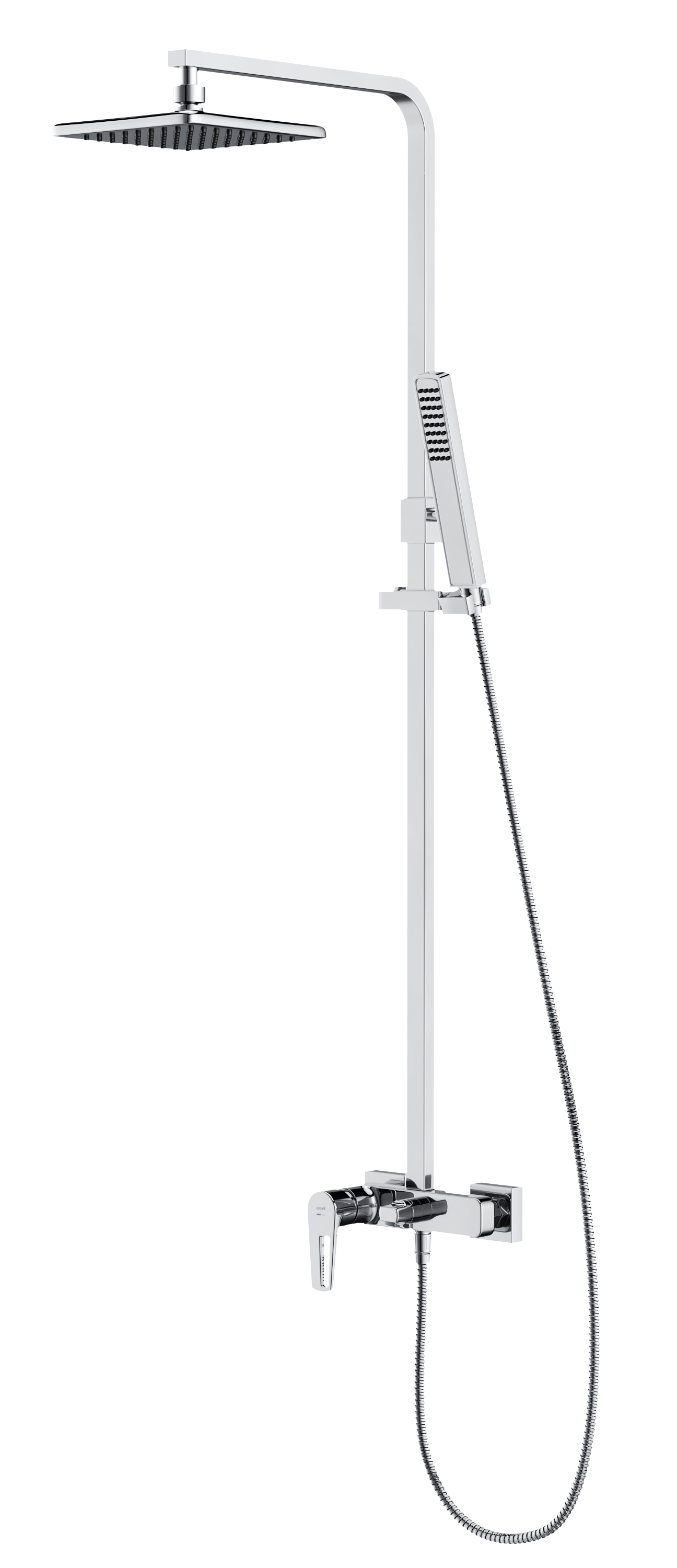 Cersanit Mille Duschset Wandmontage chrom S951-339