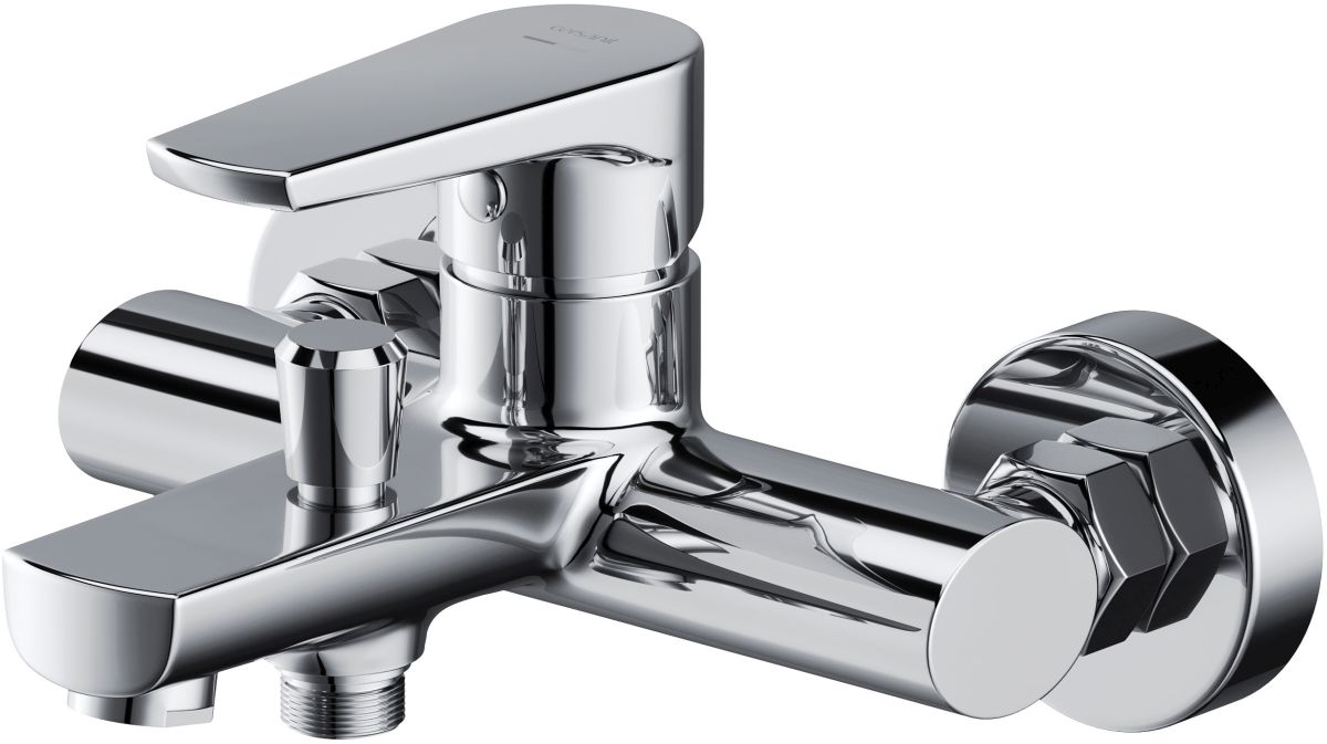 Cersanit Moduo badewannen- und duscharmatur Wand chrom S951-346