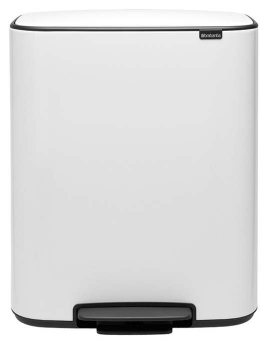 Brabantia Bo Müllcontainer 60 l weiß 211447
