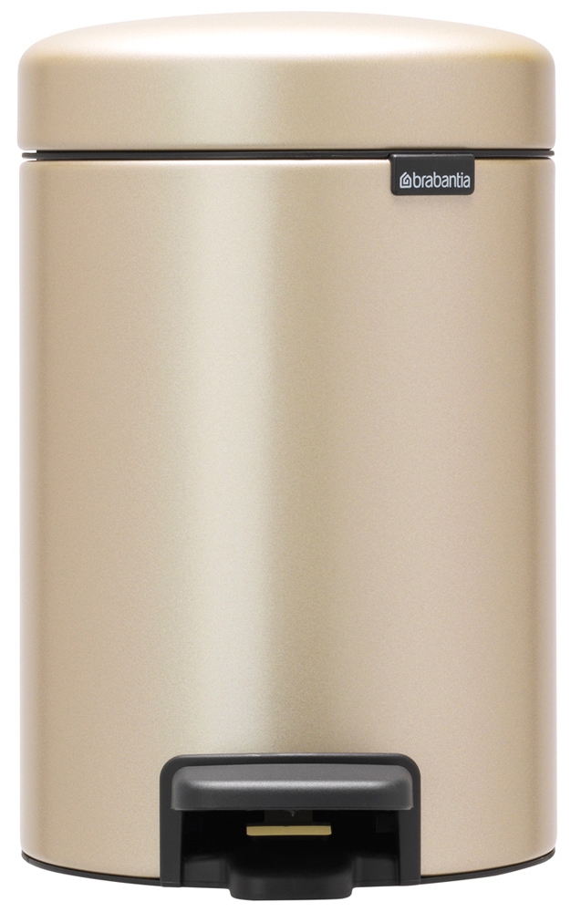 Brabantia NewIcon Papierkorb 3 l gold 304408