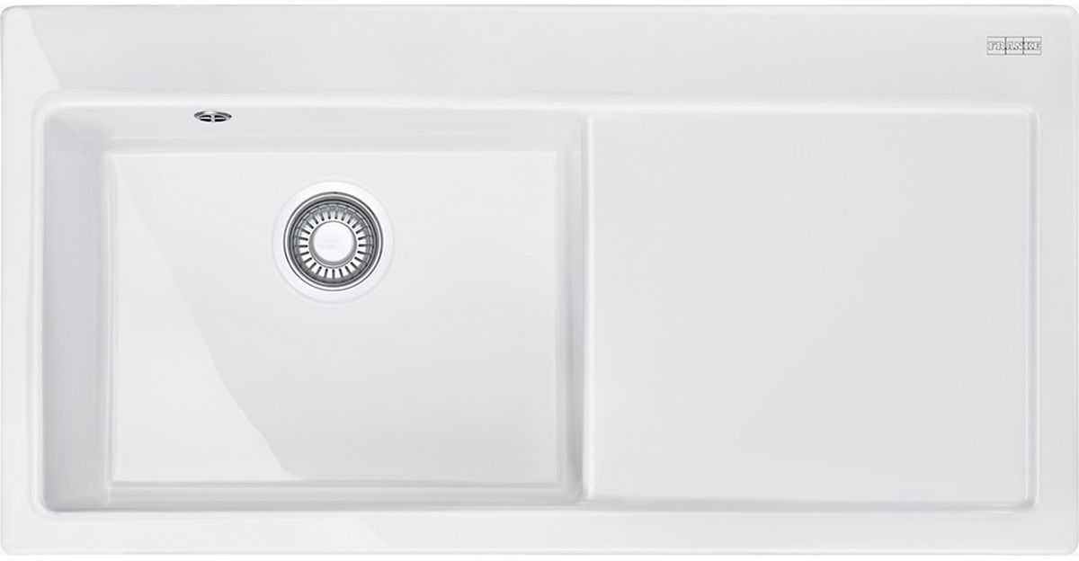 Franke Mythos keramikspüle 100x51 cm weiß 124.0379.851