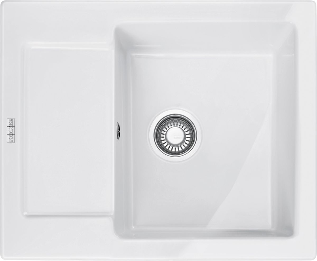 Franke Maris keramikspüle 62x51 cm weiß 124.0379.870