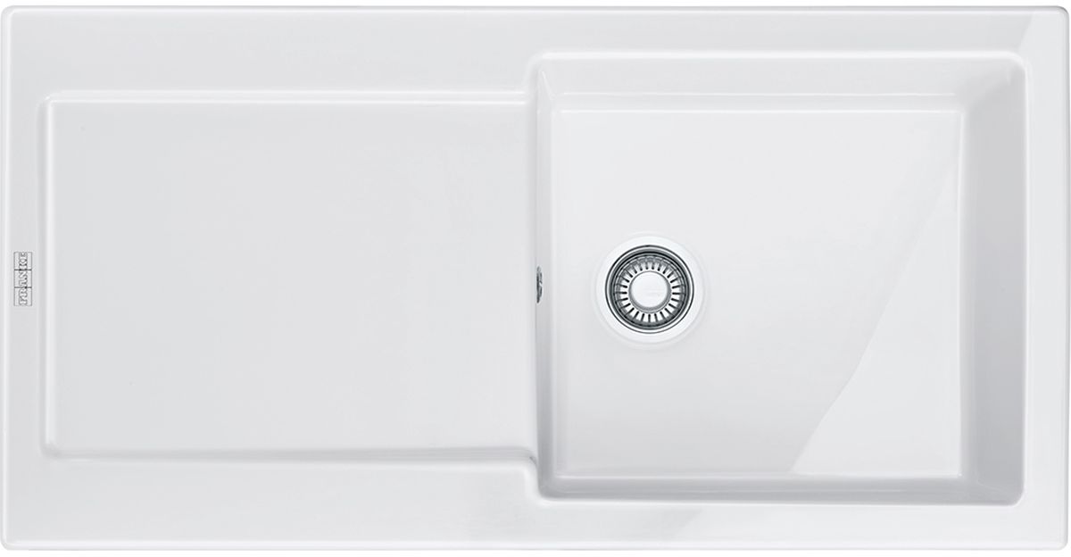 Franke Maris keramikspüle 100x51 cm weiß 124.0379.960