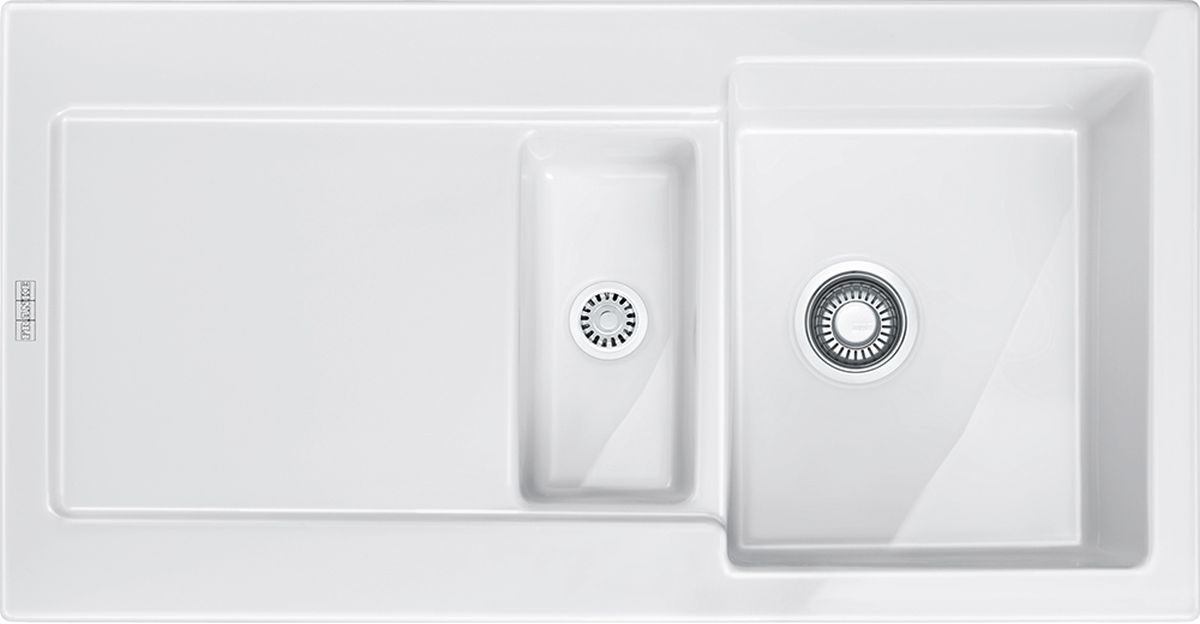 Franke Maris keramikspüle 100x51 cm weiß 124.0379.966