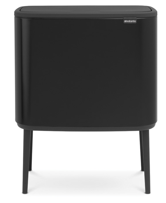 Brabantia Bo Papierkorb 36 l schwarz 315824