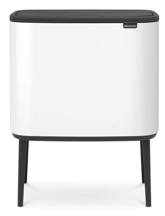 Brabantia Bo Müllcontainer 33 l weiß 313523