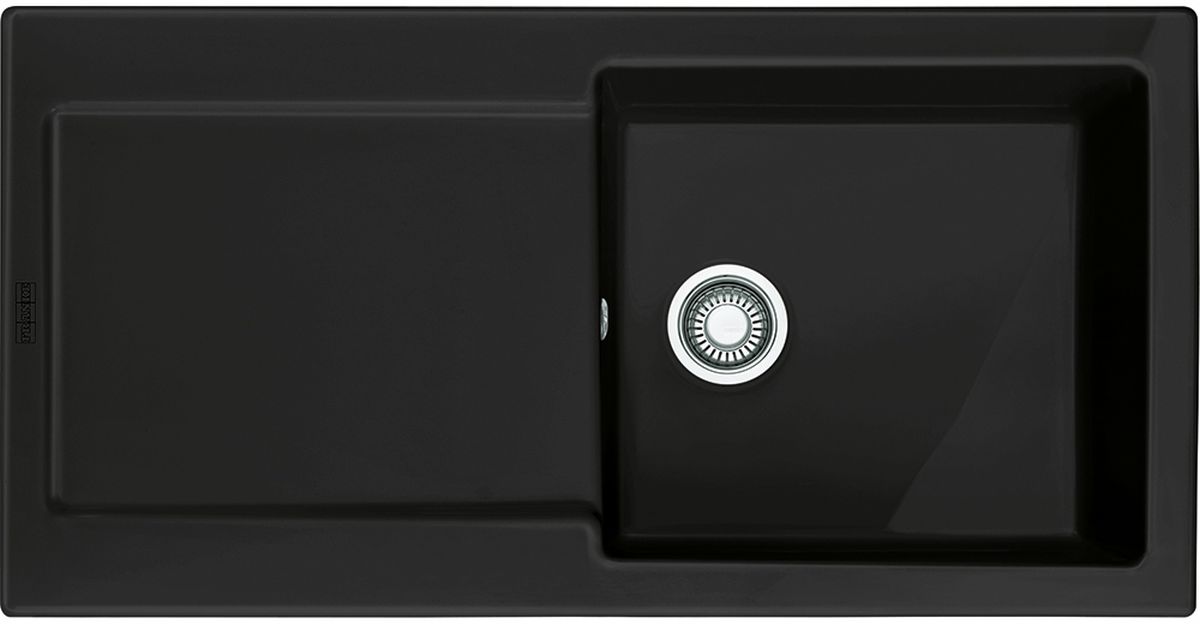 Franke Maris keramikspüle 100x51 cm schwarz 124.0442.556