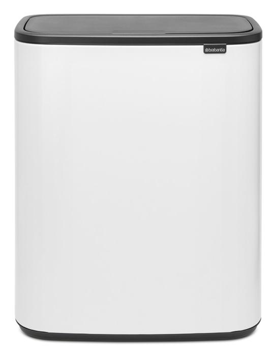 Brabantia Bo Müllcontainer 60 l weiß 221408