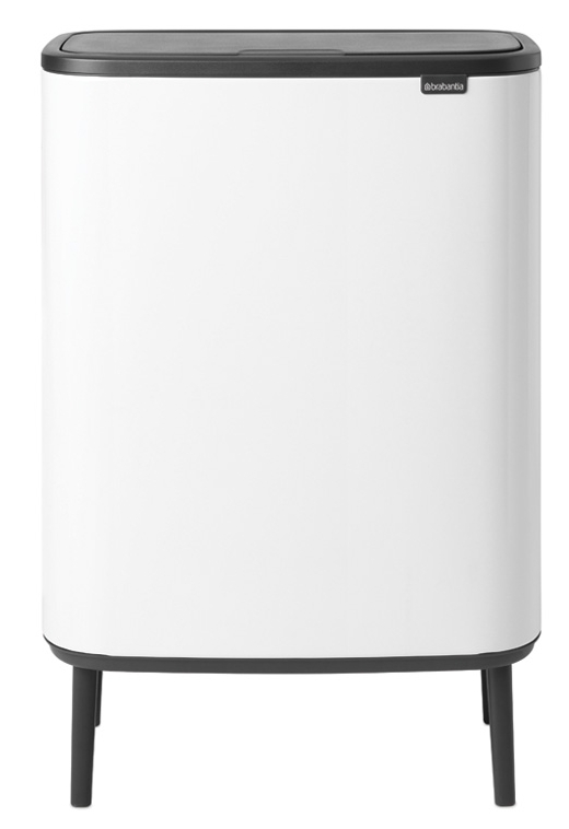 Brabantia Bo Müllcontainer 60 l weiß 130601