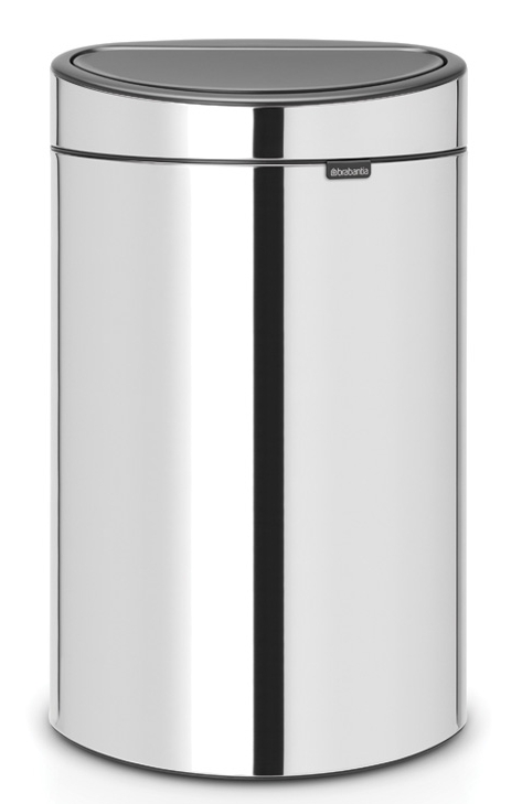 Brabantia Touch Bin Papierkorb 40 l stahl-grau 112881