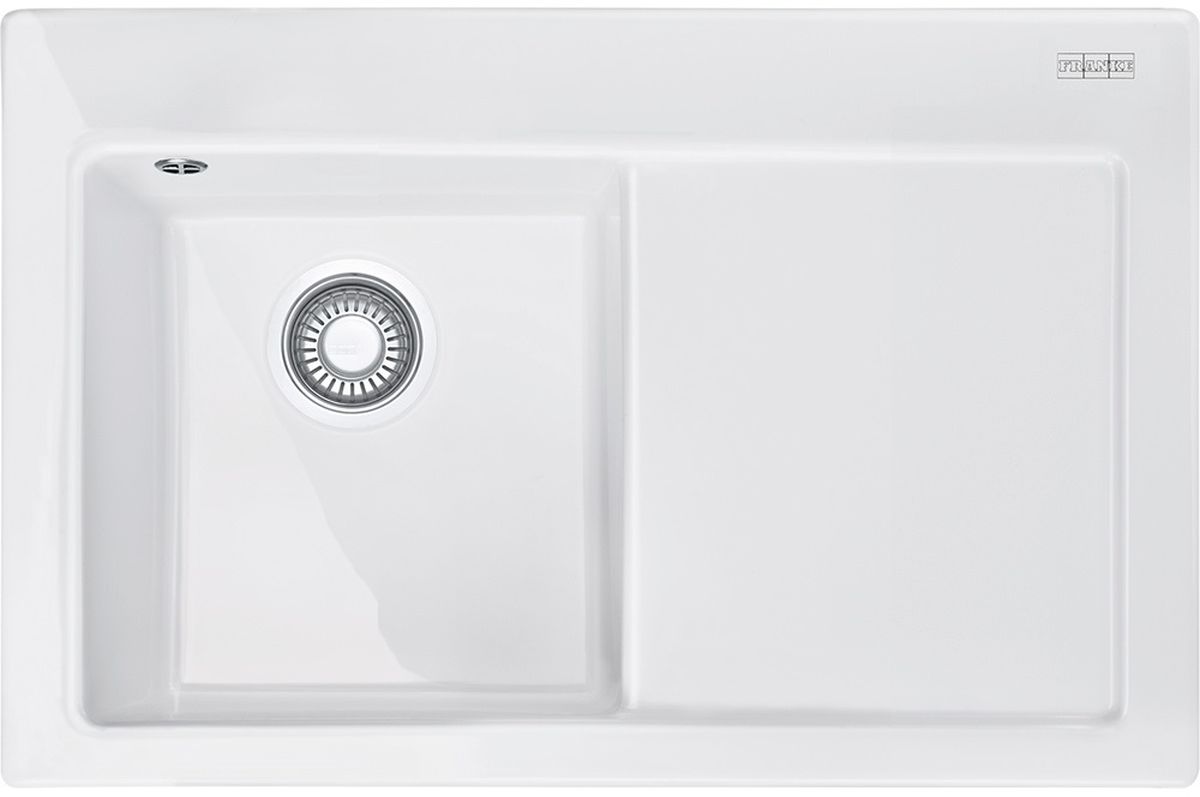 Franke Mythos keramikspüle 78x51 cm weiß 124.0540.976