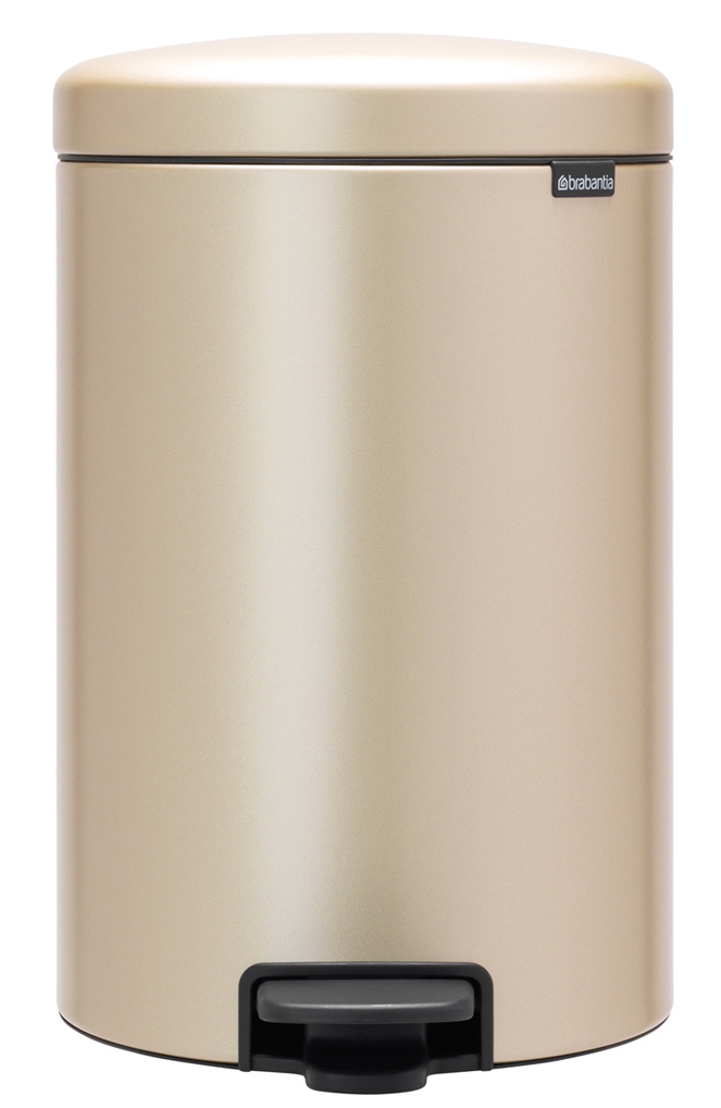 Brabantia NewIcon Papierkorb 20 l gold 304460