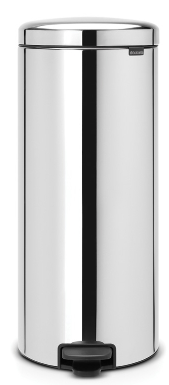 Brabantia NewIcon Papierkorb 30 l stahl-schwarz 114366