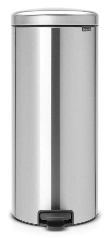 Brabantia NewIcon Papierkorb 30 l stahl-schwarz 111822