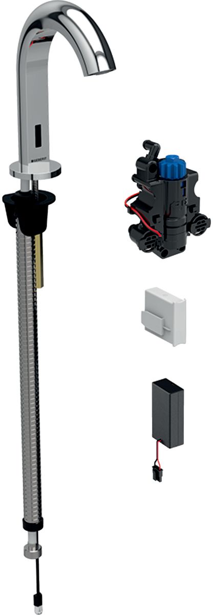 Geberit Piave Waschtischarmatur Stehend mit Thermostat Elektronisch chrom 116.188.21.1