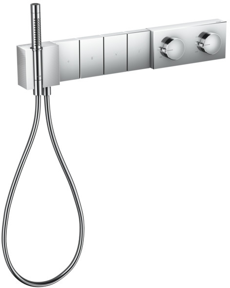 Axor Edge Badewannen- und Duscharmatur Unterputz mit Thermostat chrom 46721000
