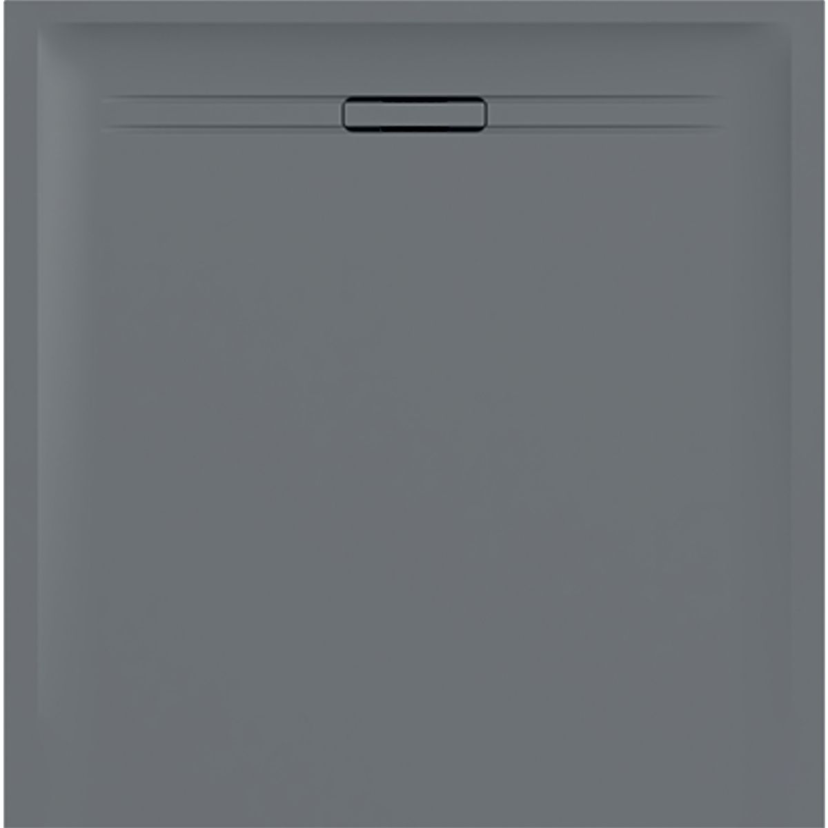 Geberit Sestra Quadratische Duschwanne 80x80 cm grau 550.291.00.2